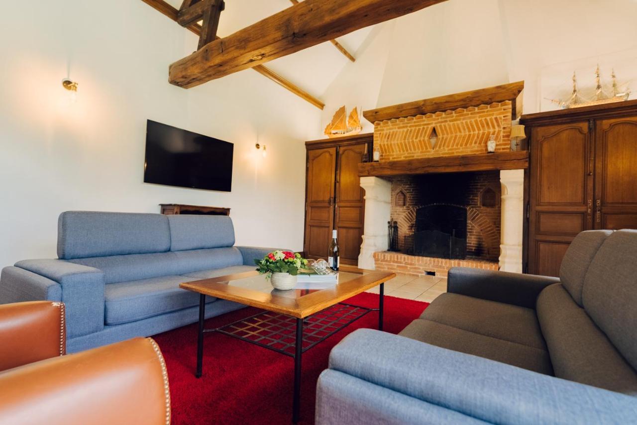Clos Celeste - Campagne D Etretat Avec Piscine Et Spa (Adults Only) Écrainville Εξωτερικό φωτογραφία