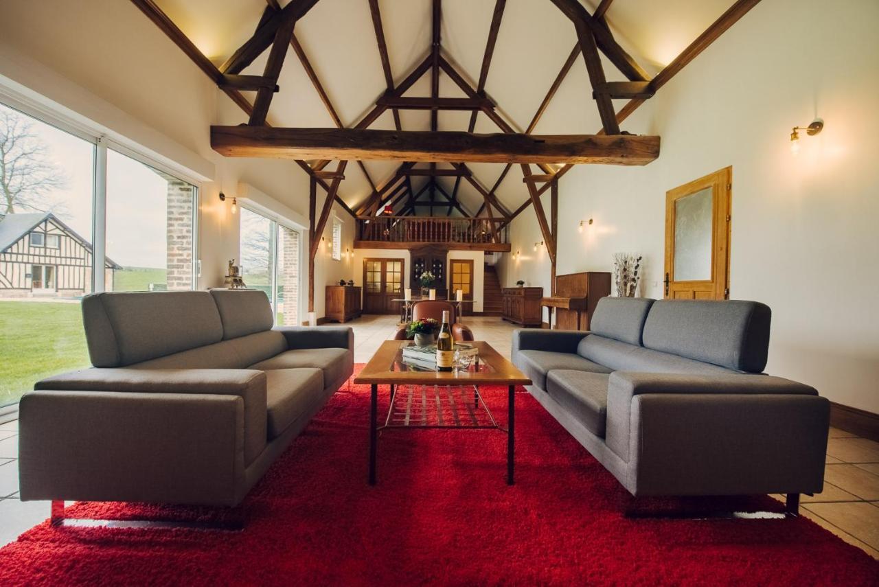 Clos Celeste - Campagne D Etretat Avec Piscine Et Spa (Adults Only) Écrainville Εξωτερικό φωτογραφία