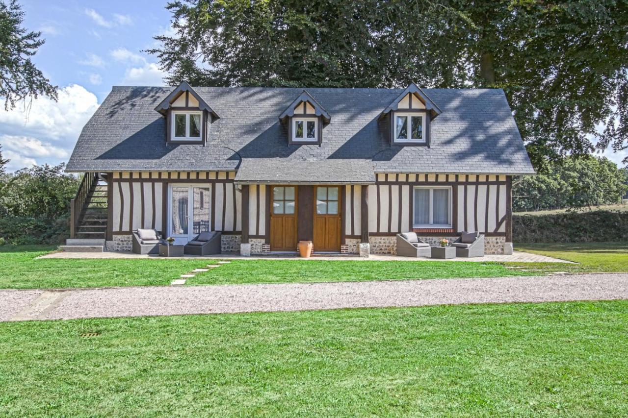 Clos Celeste - Campagne D Etretat Avec Piscine Et Spa (Adults Only) Écrainville Εξωτερικό φωτογραφία